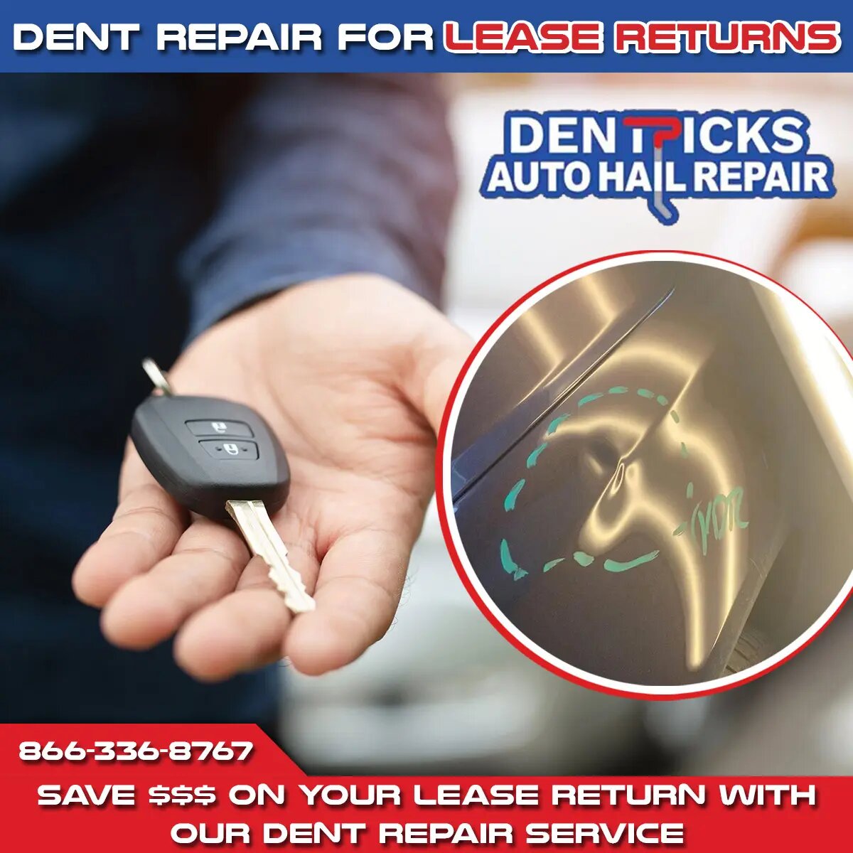Dent Repair for lease returns